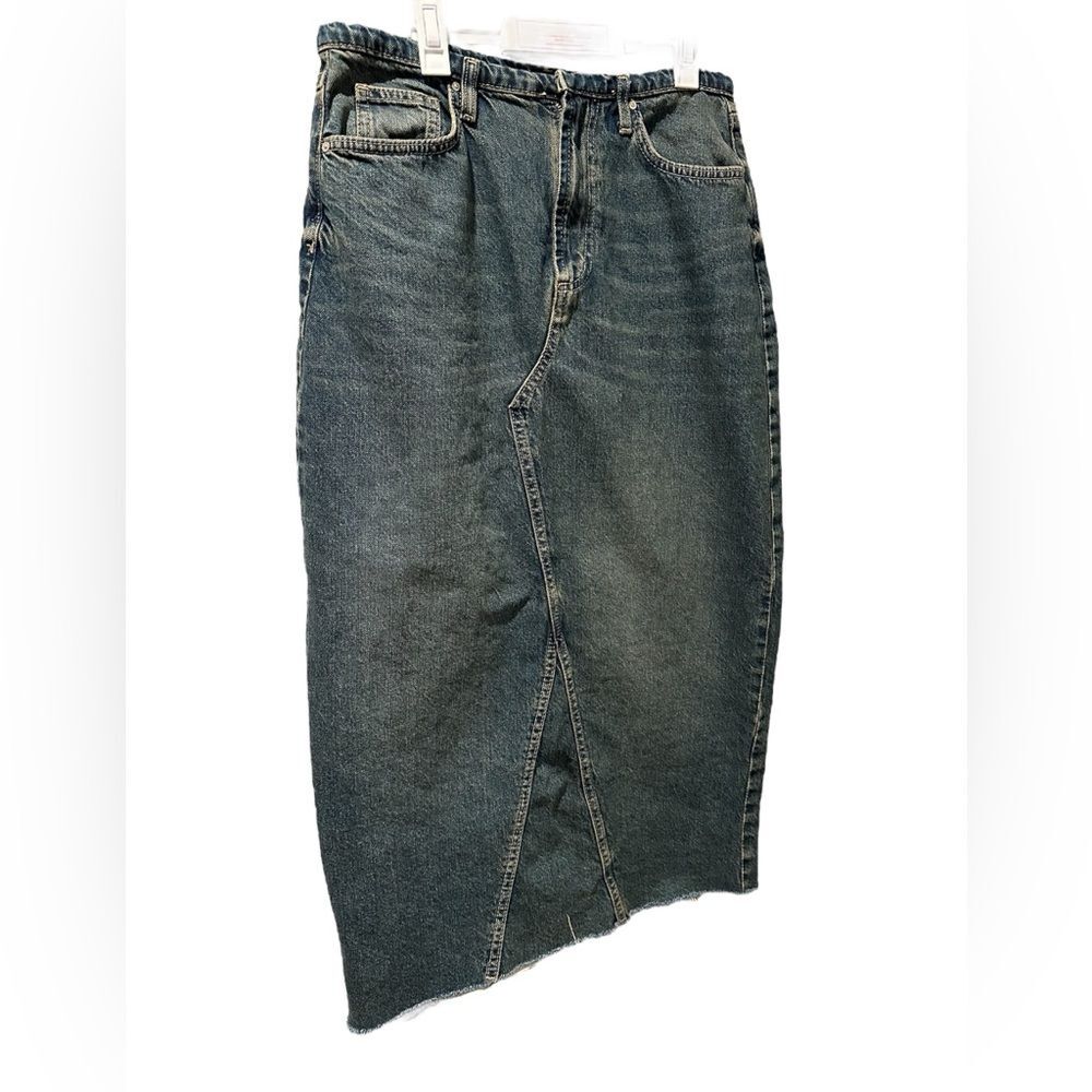 COTTON ON Denim Jean Blue Maxi skirt US Size 4